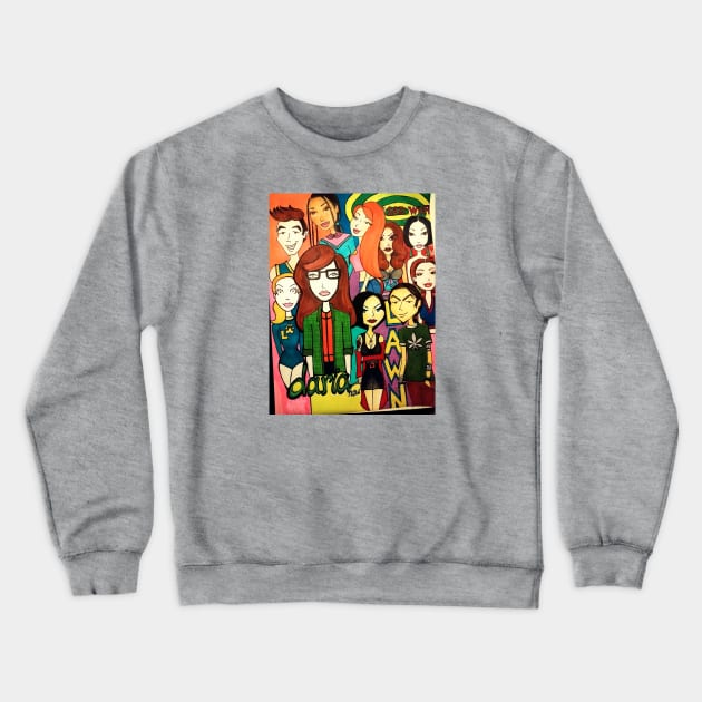 Daria NOW Crewneck Sweatshirt by MikeG136